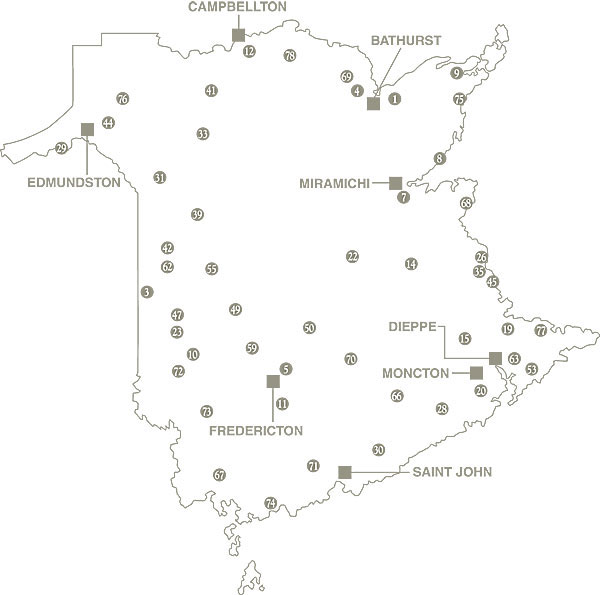 Club Members Map